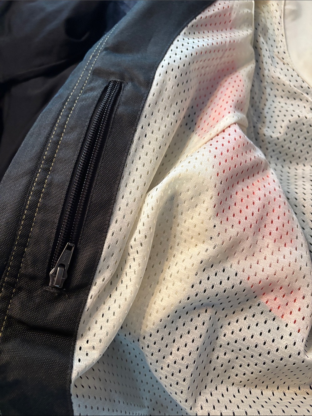 Harley-Davidson Black/peach and Cream Motorcycle Jacket - Picture 7 of 7